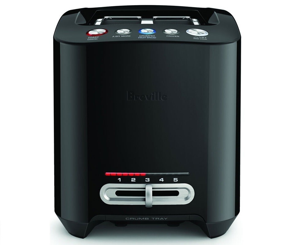 Breville 2 Slice Toaster BTA825BKS