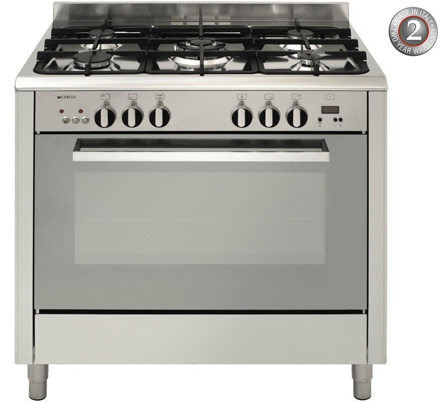 Emilia 90cm Free Standing Gas Cooker DI965MVI4