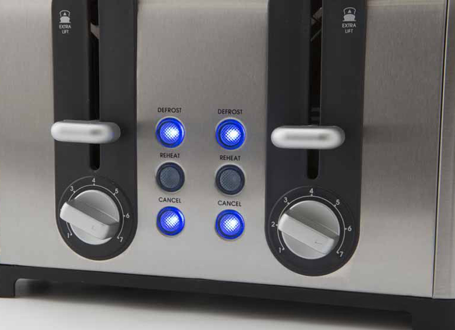 Kambrook 4 Slice Electronic Toaster KT460