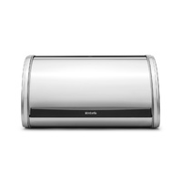 Brabantia Roll Top Matte Steel Bread Bin 07666