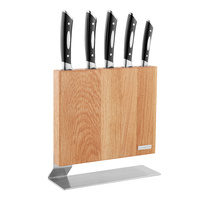 Scanpan Kattegat Knife Block Set of 6 Oak 18177