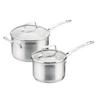 Scanpan Impact 2 Piece Saucepan Set 22094