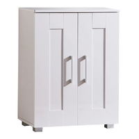 Montreal Cupboard 2 Door Low White