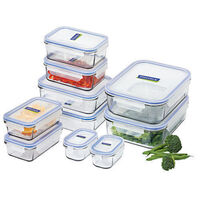 Glasslock 10 piece Food Storage Container Set 28041