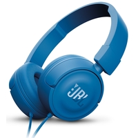 JBL T450 On Ear Headphones Blue JBLT450BLU