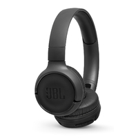 JBL TUNE 500BT Wireless On Ear Headphones Black 4306354 JBLT500BTBLK