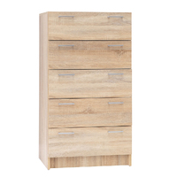 Tribecca 5 Drawer Chest - Light Sonoma Oak