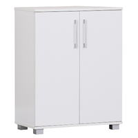 Multi-Purpose Cupboard 2 Door W/Shelves Low Style