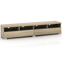 Elara 2 Drawer Entertainment Unit - Oak