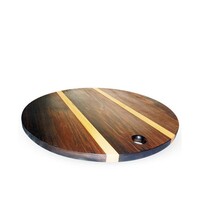 The Big Chop Round Serving Board 76081