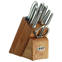 Global 10-Piece Takashi Knife Block Set 79589