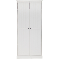 Hamptons 2 Door Broom Multipurpose Cupboard