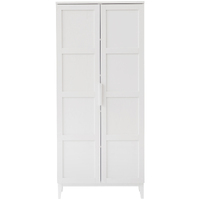 Tenley 5 Tier 2 Door Multipurpose Cupboard - White