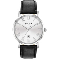 Bulova Men's American Clipper White Dial Watch - 96B312