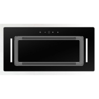 Schweigen BGUM6B Black Glass Undermount Rangehood 600mm Non Silent