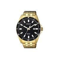 Citizen Gents Gold Stainless Steel Quartz Men's Watch - BI5052-59E