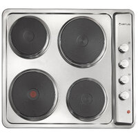 Artusi 60cm Stainless Steel Electric Cooktop CAEH1