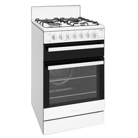 Chef 54cm Natural Gas Freestanding Cooker CFG517WBNG