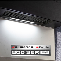 Emilia 85cm 800 Series Under Cupboard Rangehood CK85UCFN Black