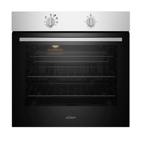 Chef 60cm Builtin Electric Fan Forced Oven Stainless Steel CVE612SB