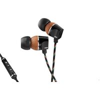 House of Marley Zion In-Ear Headphones with Mic Midnight EM-FE023-MI