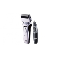 Panasonic 2 Blade Shaver + Trimmer Combo Silver ES-RW30CM541