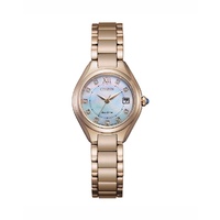 Citizen Ladies Eco-Drive Rose Stainless-Steel Crystal Face Watch EW2543-85D
