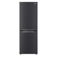 306L Bottom Mount Fridge with Door Cooling in Matte Black Finish