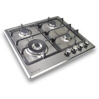 Kleenmaid 60cm Gas Cooktop GCT6012 Stainless Steel