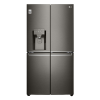 637L French Door Fridge, with Door-In-Door®, in Black Stainless Finish