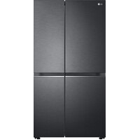 LG 655L Side by Side Fridge in Matte Black Finish