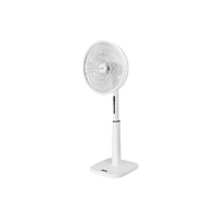 Mitsubishi 40cm Pedestal Fan with Remote LV16AS-RC-P WH White