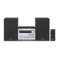 Panasonic CD Micro Music System SC-PM250GN-S with Bluetooth