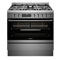 Westinghouse WFE9516DD 90cm Dual Fuel Freestanding Oven Dark Stainless Steel