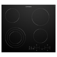 Westinghouse 60cm 4 Zone Ceramic Electric Cooktop WHC643BD