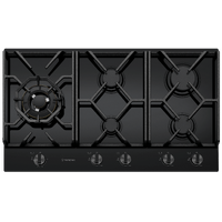 Westinghouse WHG959BD 90cm Gas Cooktop Black Ceramic Glass