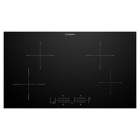 Westinghouse 90cm Induction Cooktop WHI943BD 4 Zone with Hob2Hood
