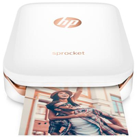HP Sprocket Pocket Photo Printer (White)
