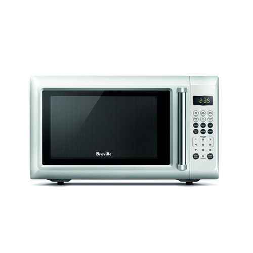Breville the Easy As Mid Size 900W Microwave BMO120SIL